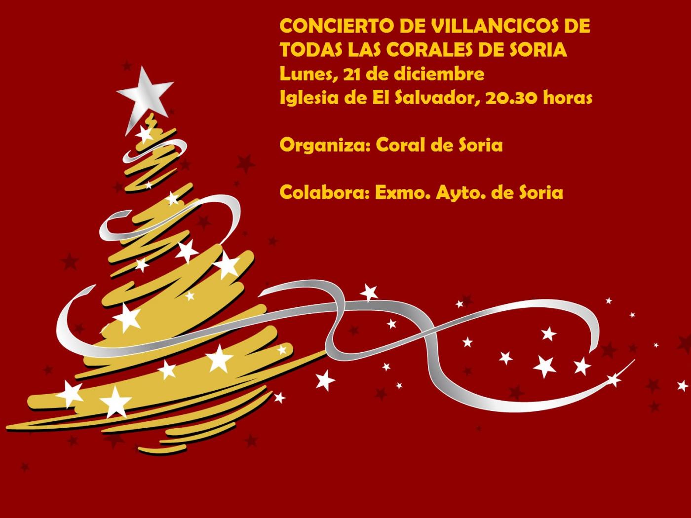 Concierto de villancicos de todas las corales de Soria