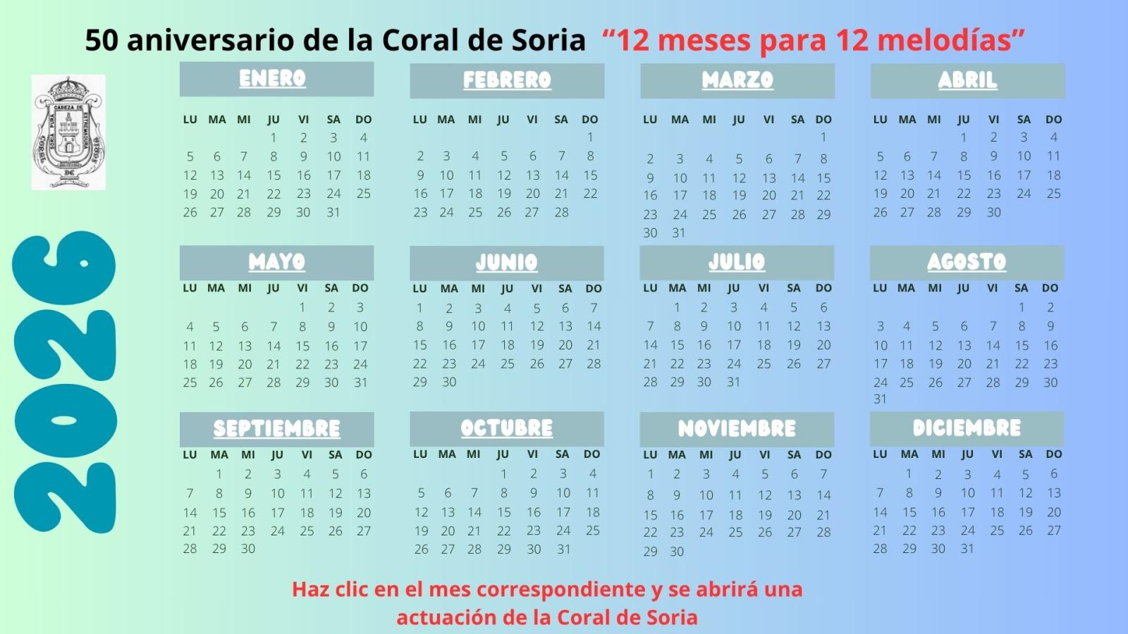 OCTUBRE: 12 meses para 12 melodías