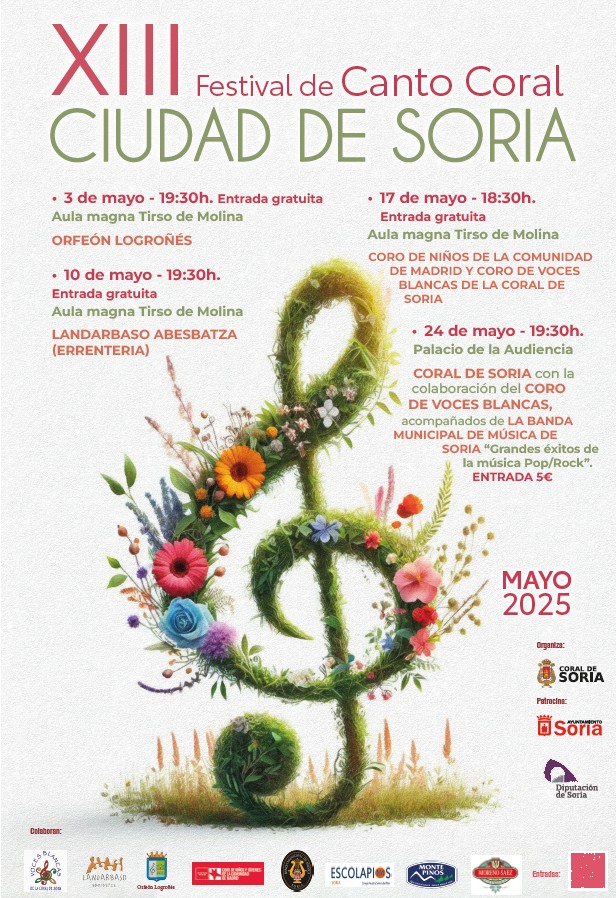 XIII FESTIVAL DE CANTO CORAL CIUDAD DE SORIA